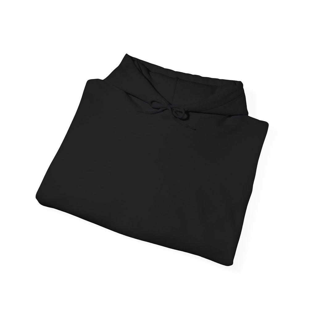 Folded Black Night Drip Celestial Nurse Hoodie product mockup