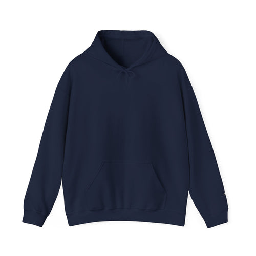 Navy Night Drip Celestial Nurse Hoodie front with subtle sleeve cuff detail