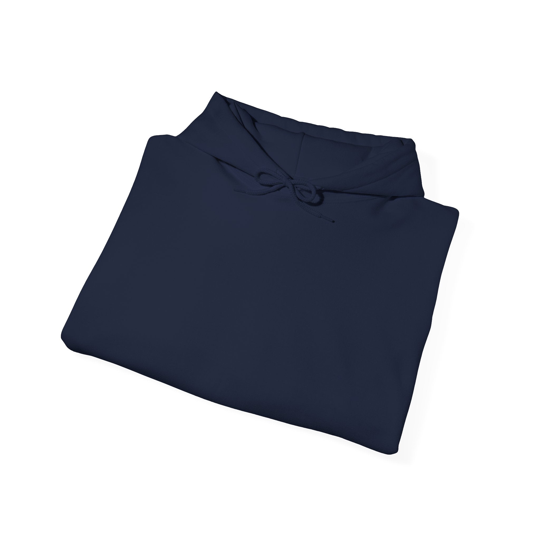 Folded Navy Night Drip Celestial Nurse Hoodie product mockup