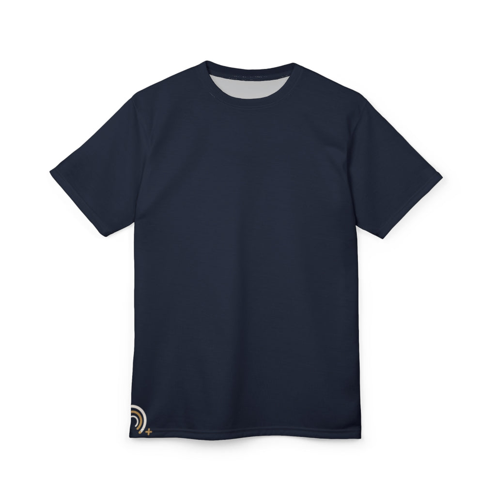 Alternate front view of the Three Twelves nurse tee